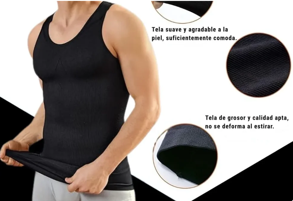 MaxFit Compression El secreto para verte más fuerte y seguro.