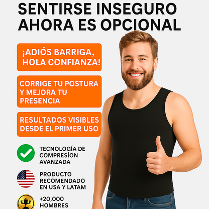 MaxFit Compression El secreto para verte más fuerte y seguro.