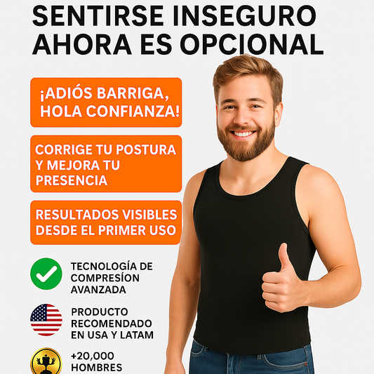 MaxFit Compression El secreto para verte más fuerte y seguro.